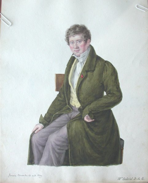 Gabriel- Amance le 16 août 1829
