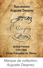  Marque de collection, Auguste Desprez.